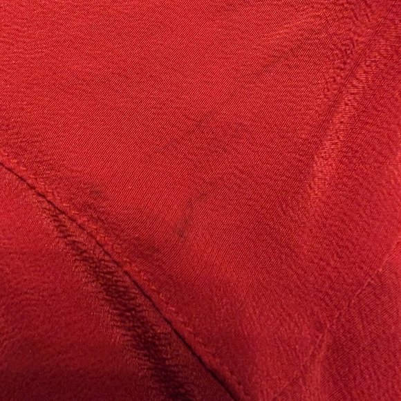 SOLD Vintage 100% Silk Top - Size S - Picture 5 of 6